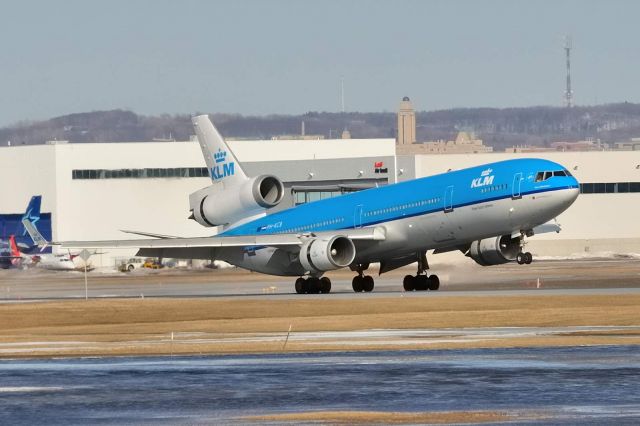 Boeing MD-11 (PH-KCB) - Named Maria Montessori.