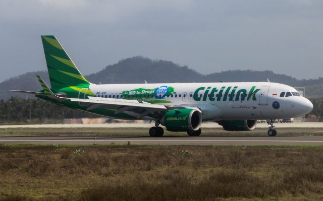 Airbus A320neo (PK-GTI)