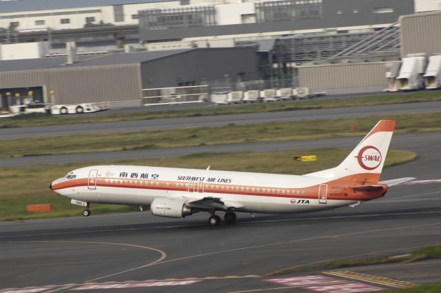 BOEING 737-400 (JA8999) - Takeoff at Tokyo-Haneda Intl Airport Rwy16R on 2014/05/25