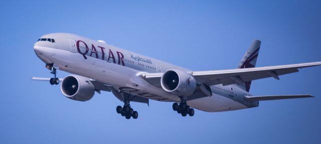 BOEING 777-300ER (A7-BEM) - DOH   9-23-2023