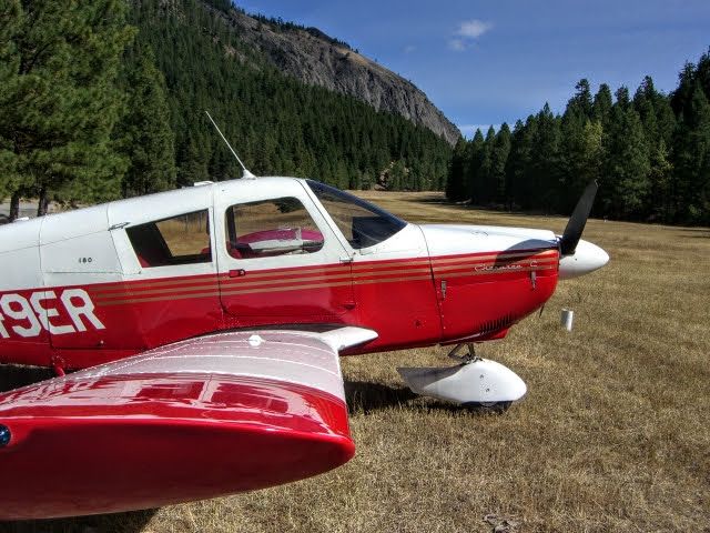 Piper Cherokee (N349ER) - The mighty Cherokkee at Tieton Reservoir!