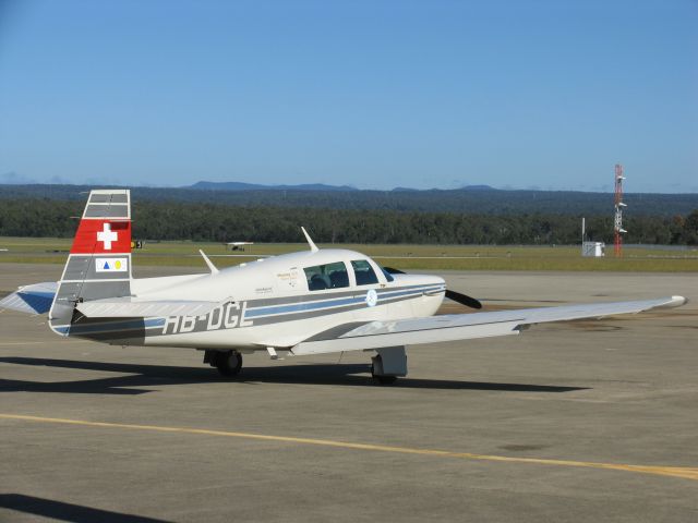 Mooney M-20 Turbo (HB-DGL) - Mooney M20Kbr /Manufactured in 1985, USA