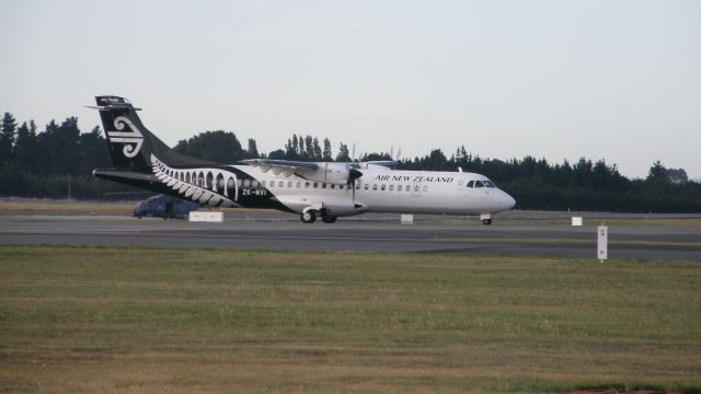 ATR ATR-72 (ZK-MVI) - NZM from Tauranga on a day with many guests at NZCH.