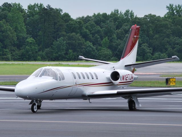 Cessna Citation II (N127JM) - MOE AIR LLC at KJQF - 6/8/13