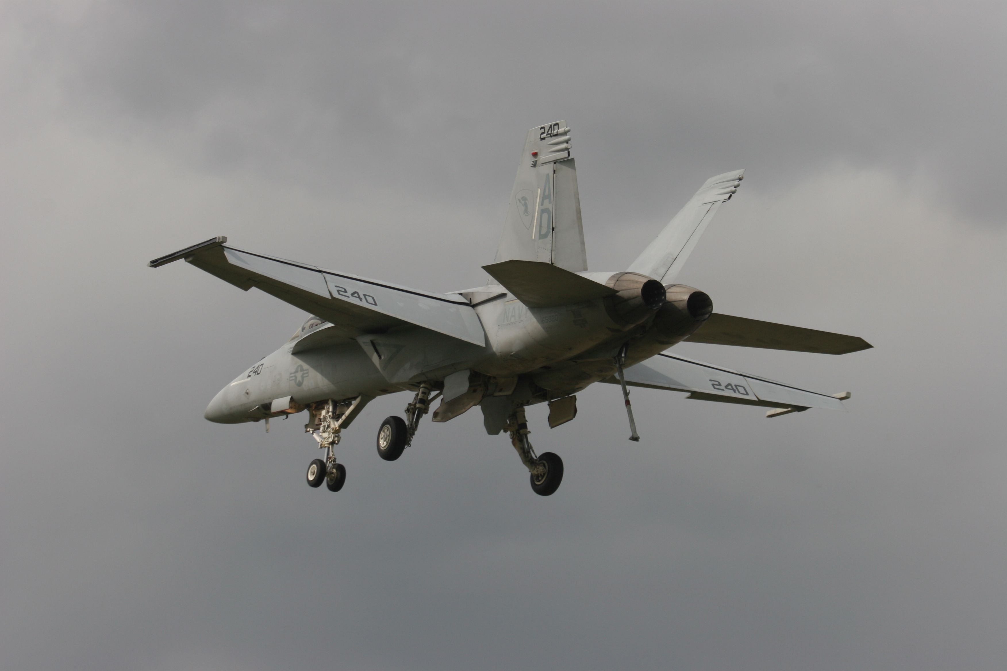 McDonnell Douglas FA-18 Hornet — - F-18 East Coast Demo Team at Thunder on the Lakeshore 2012