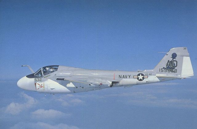 Grumman Prowler (15-5658) - scanned from postcard