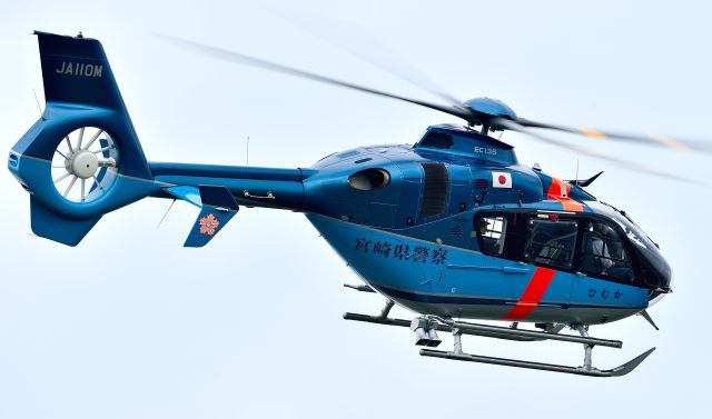 JA110M — - EurocopterEC135T2+br /Miyazaki Prefectural Police.JPNbr /NPA(National Police Agency)br /NAME:(ひむか=HIMUKA)