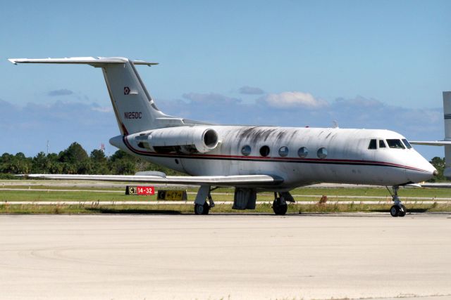 Gulfstream American Gulfstream 2 (N125DC) - Seen here on 30-Oct-17 having arrived on 9-Dec-11.  Registration cancelled 27-Oct-17.