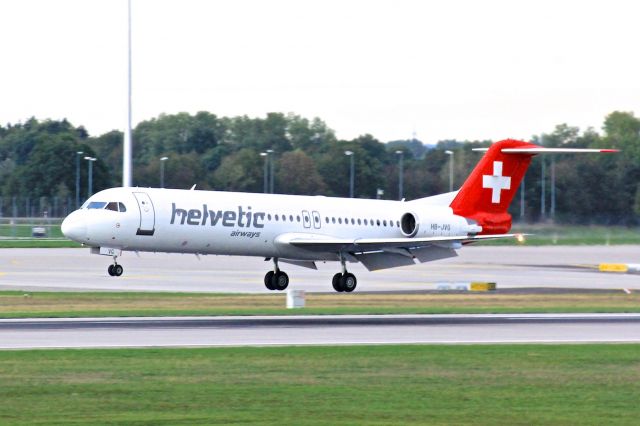 Fokker 100 (HB-JVG)