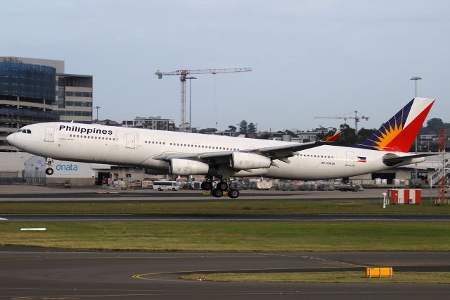 Airbus A340-300 (RP-C3436) - on 3 May 2017