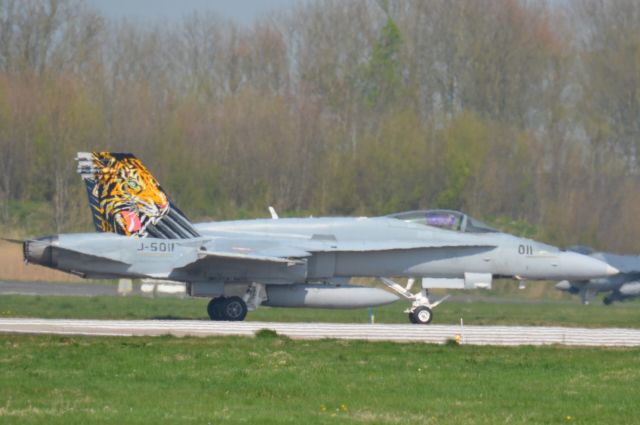 McDonnell Douglas FA-18 Hornet (J5011) - SWISS AIRFORCEbr /FRYSLAN FLAG EXERCISE 2019