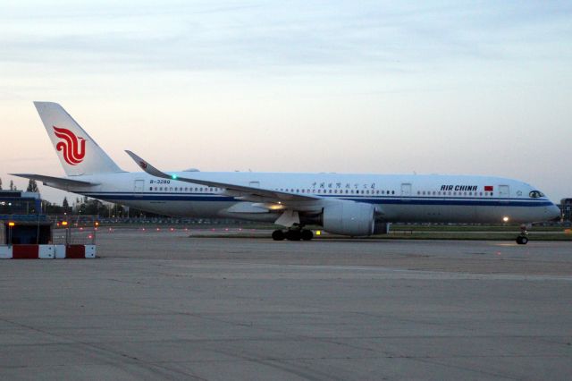 Airbus A350-900 (B-328Q) - Taxiing to Stand 248 on 7-May-23 operating flight CCA849 from ZSPD.