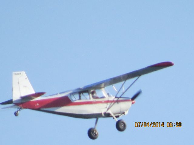 N50376 — - Duck Creek at Grand Lake Oklahoma small airshow before the biggest fireworks show in the Midwest.