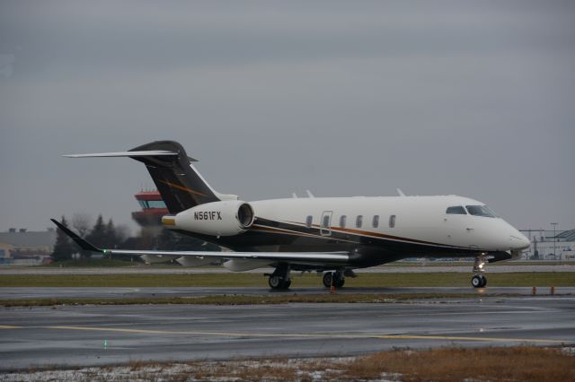 Canadair Challenger 350 (N561FX) - Visiting CYHU on 02-12-2021