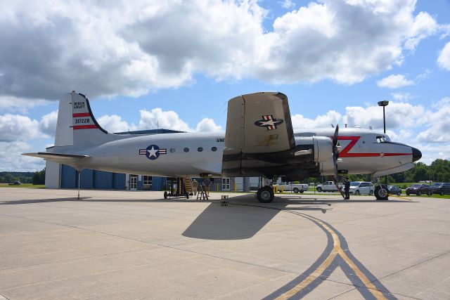 Douglas C-54 Skymaster (N500EJ) - Berlin Airlift Historical Society. Orginally built as a C-54D, in Chicago Orchard Field in 1945. MSN 43-17228. Converted to DC-4 in 2016.