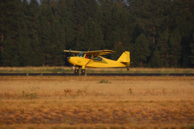 N7493B — - American Champion, golden hour. September 9th 2018.