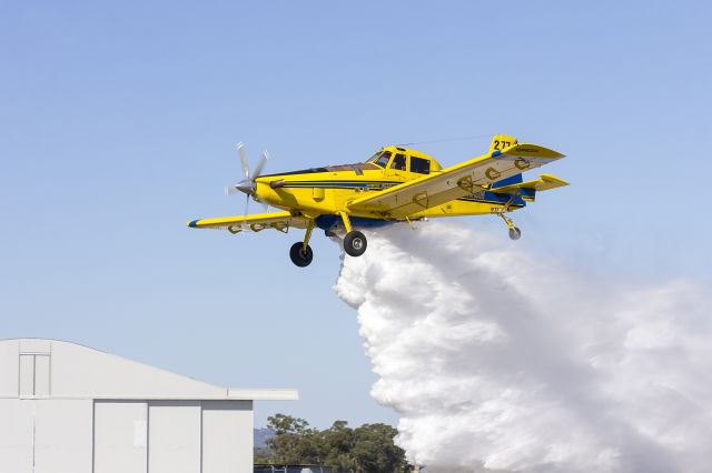 AIR TRACTOR Fire Boss (VH-XAW) - Kennedy Air (VH-XAW) Air Tractor AT-802, Bomber 277, maintenance run.