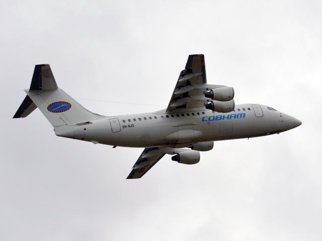 VH-NJG — - Getting airborne off runway 23. Tuesday 27th December 2011.