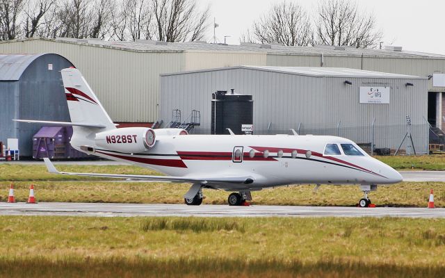 IAI Gulfstream G150 (N928ST) - n928st at shannon 10/3/18.