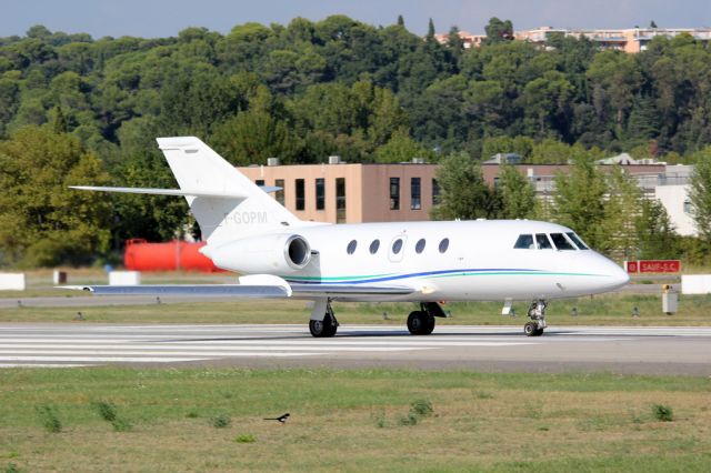 Dassault Falcon 20 (F-GOPM) - MYSTERE 20 E-5 CN 302 TO CANNES 08.28.14