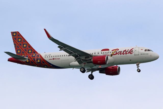 Airbus A320 (PK-LUF)