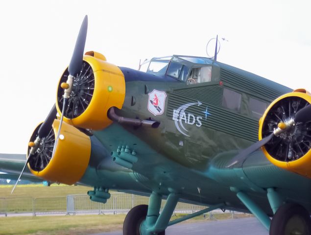 JUNKERS Ju-52/3m (AZJU) - Meeting ROUEN Vallée de Seine - 20 Août 2005