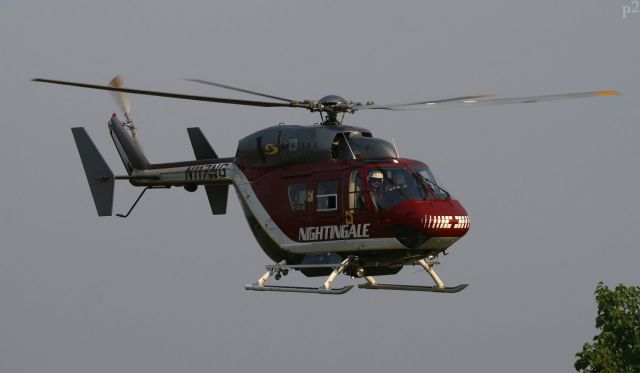 N117NG — - Nightengale Medevac dropping into Ahoskie