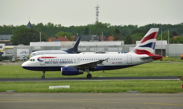 Airbus A319 (G-EUPS) - British Airways Airbus A319-131 G-EUPS in Brussels 