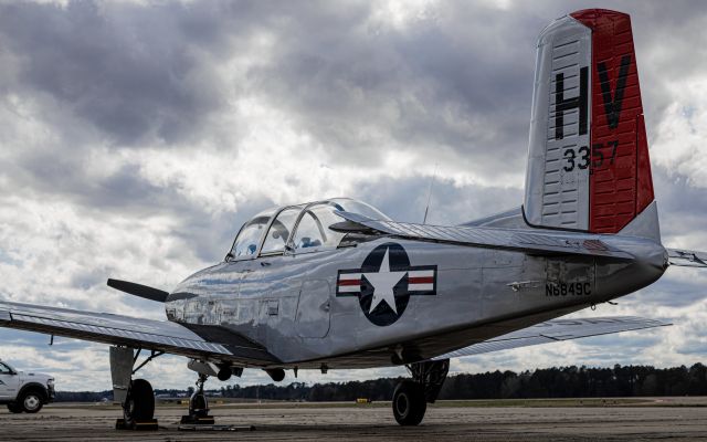 N6849C — - During CAF's Feb. 14, 2023 visit during their "Airpower History Tour"