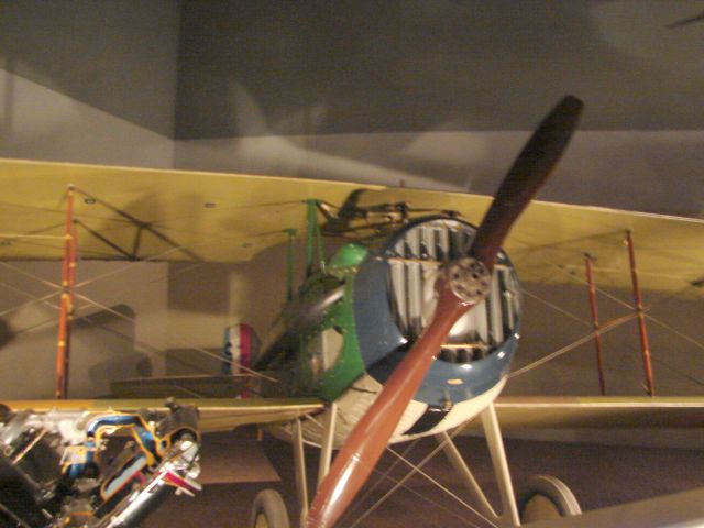 — — - United States Army Air Services Spad S.XIII on display at the National Air and Space Museum in Washington DC. (2/16/09)