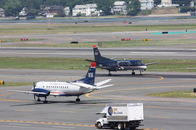 Saab 340 (N346CJ) - Old and new colors