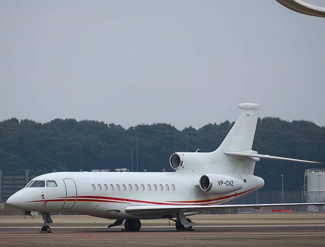 Dassault Falcon 7X (VP-CVZ) - I took this picture on Mar 06, 2019.br /ex VP-CJS