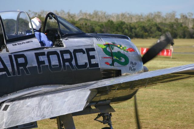 North American Trojan (VH-TRO) - Caboolture Airshow - May 2004