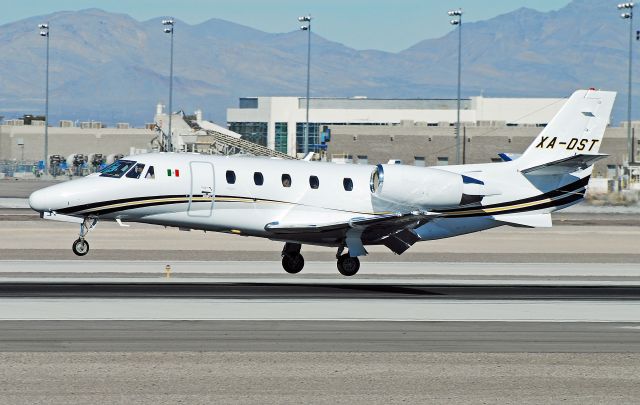 Cessna Citation Excel/XLS (XA-DST) - Cessna Citation 560XLS Excel - XA-DST (c/n 560-5819)  Las Vegas - McCarran International (LAS / KLAS) USA - Nevada, February 4, 2011 Photo: Tomas Del Coro