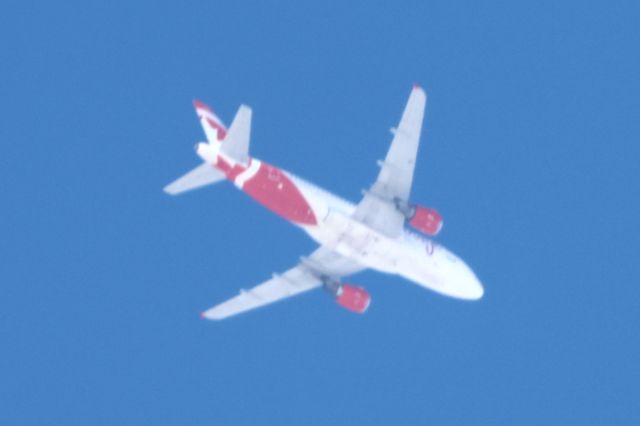 C-GBHO — - C-GBHO Boeing B-319 114 Air Canada Rouge AC1974 De Montréal YUL. vers Québec YQB. Altitude 5425 Mètres. Vitesse  797 KM/H Survolant la Ville de Lavaltrie QC. Lee 24-01-2025 à 14:12.