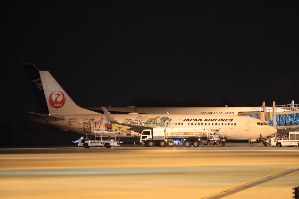 Boeing 737-800 (JA330J) - December 16th 2019:HND-HKD.