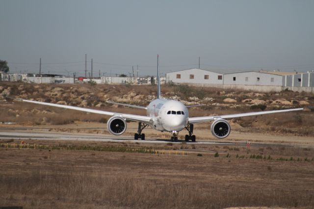 Boeing 787-8 (N782AM) - TURN TO 27 HEAD MMTJ