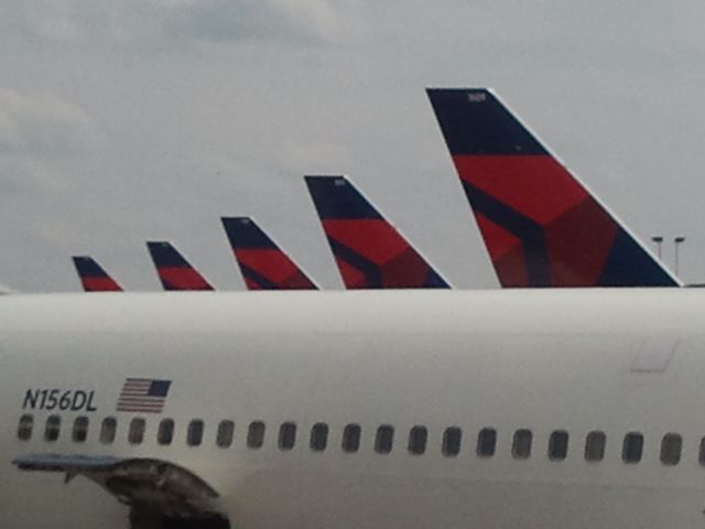 — — - Delta jets ready to fly