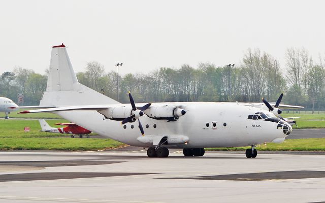 Antonov An-12 (UR-CSI) - cavok air an-12a ur-csi arriving in shannon 19/4/19.