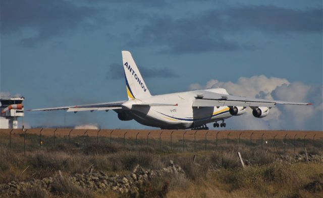 Antonov An-124 Ruslan (UR-82007) - Santa Maria Island International Airport - LPAZ - Azores. May 05, 2021.