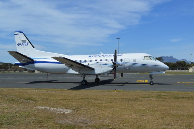 Saab 340 (VH-VEF) - SAAB 340B VH-VEF at YFLI, Oct 2015