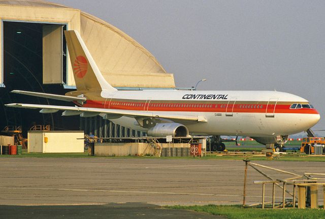 F-OGTB — - SCAN of Fuji Slide - Airbus A300B4-203 C/N 117 - prepared for the next operator Continental Airlines as N966C, later N14966 - ex Singapore Airlines 9V-STA.