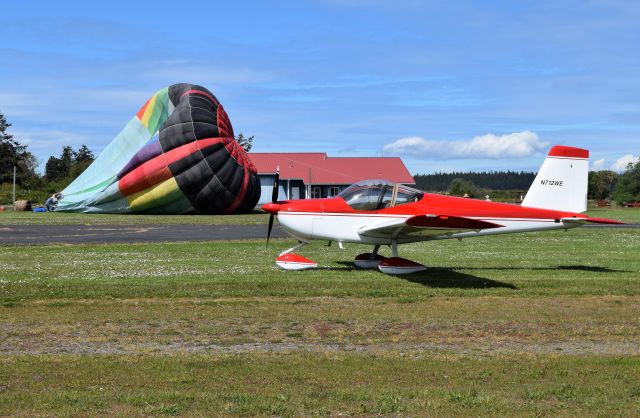 Vans RV-12 (N712WE) - N712WE at KOKH ( AJ Eisenberg field, Oak Harbor, Washington)