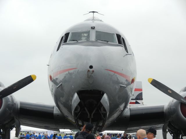 Douglas C-54 Skymaster (N500EJ) - N500EJ, "Sprit Of Freedom" Douglas C-54 Skymaster, On Display At The Manassas Airshow 2019, I Walked by her SO Many times throughout the day! Shes such a fantastic airplane! :)