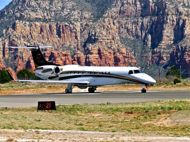 N702DR — - Embraer EMB-135BJ departing Sedona Airport