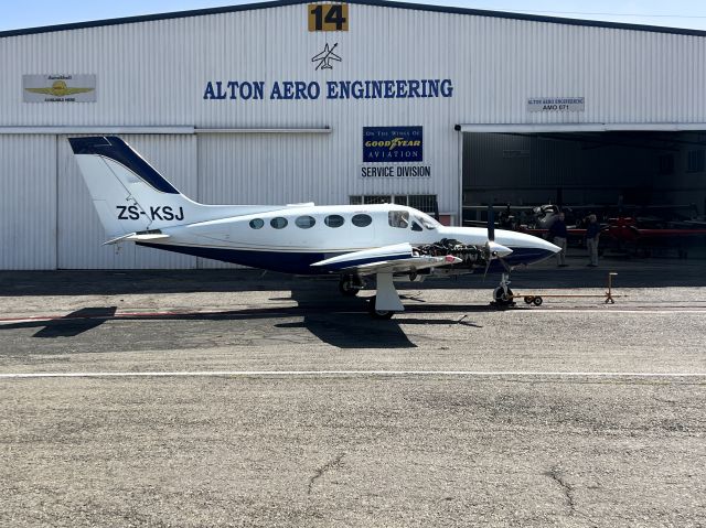 Cessna 421 (ZS-KSJ) - 14-MAR-2022.