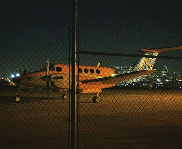 Beechcraft Super King Air 200 (N911CM) - Children's Mercy Critical Care Transport (Operated by PHI Air Medical) Fixed Wing Unit Beechcraft King Air 200 on the ramp outside Atlantic Aviation ready to go at any times notice. 