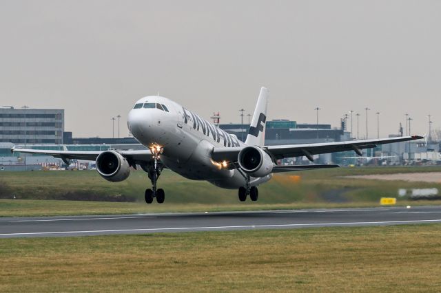 Airbus A320 (OH-LXF) - FIN1362 on the way back to Helsinki