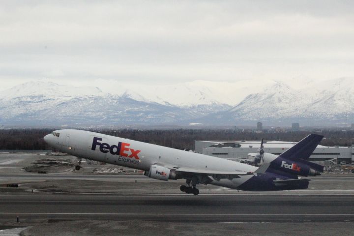 Boeing MD-11 — - Takeoff runway 33
