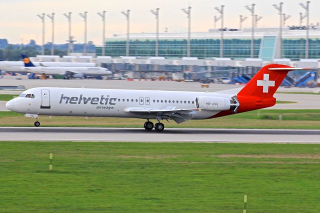 Fokker 100 (HB-JVG)